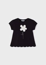 Load image into Gallery viewer, Mayoral flower embroidered tee
