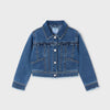 Mayoral denim fringe jacket
