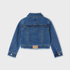 Mayoral denim fringe jacket