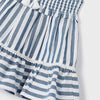 Mayoral blue and white skirt