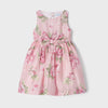 Mayoral pink flower print dress