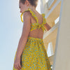 Mayoral yellow flower print sundress