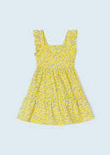 Load image into Gallery viewer, Mayoral yellow flower print sundress
