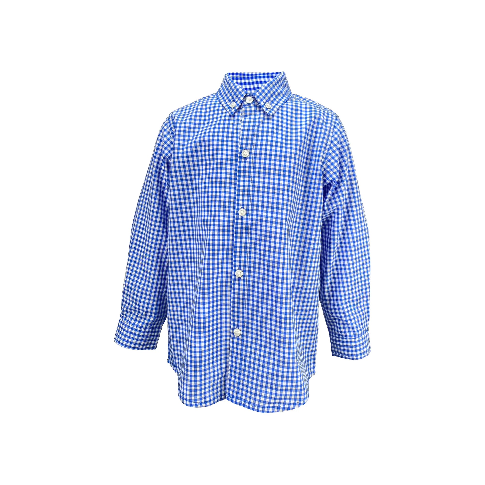 Ishtex Boys Royal L/S Button Down Shirt