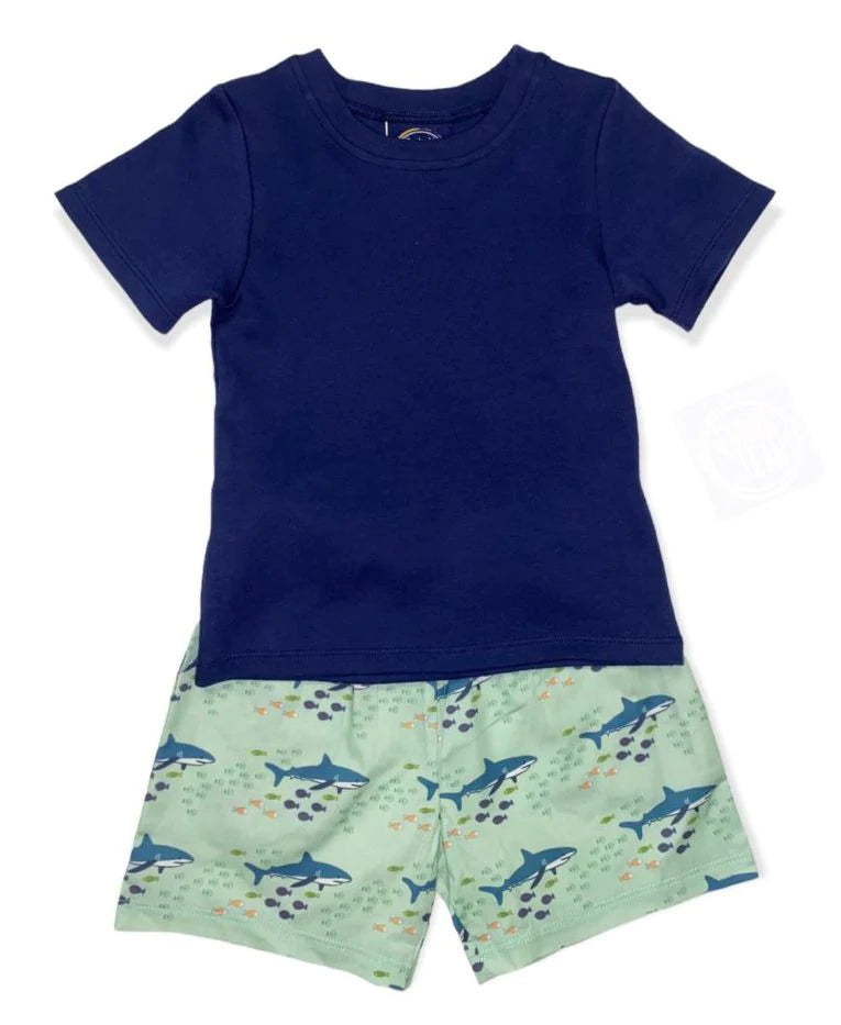 Emma Jean Kids Sharks Boys Short Set