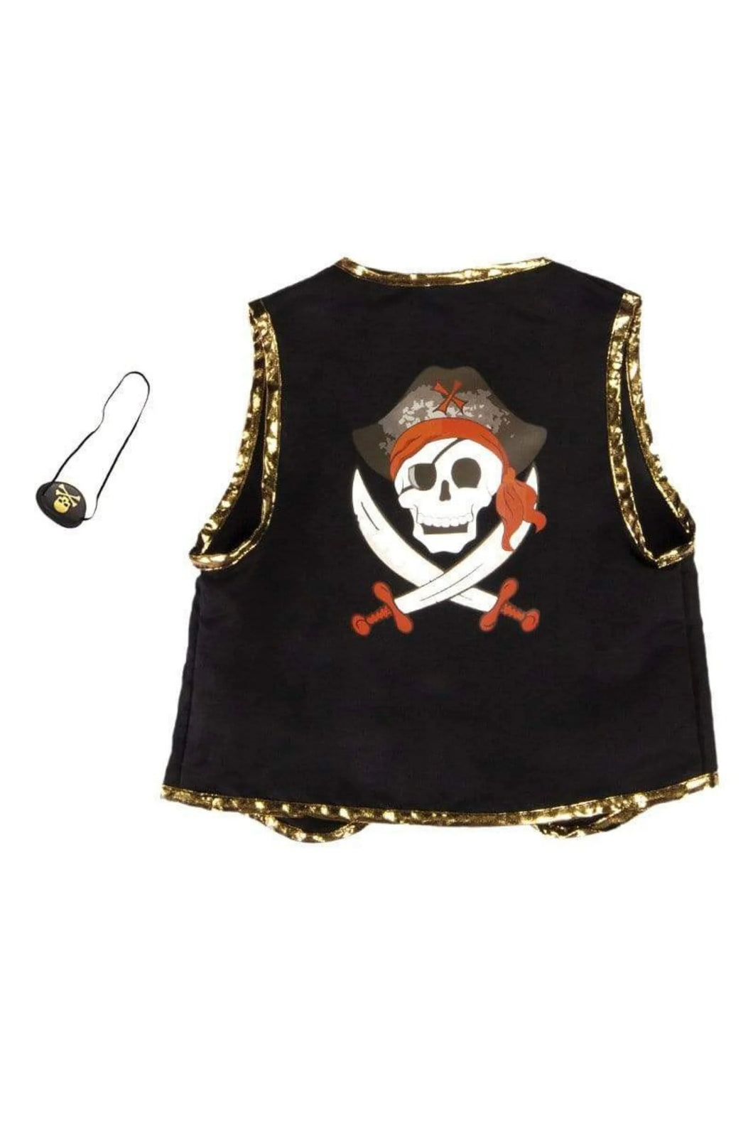 Great Pretenders Pirate Vest & Eye Patch
