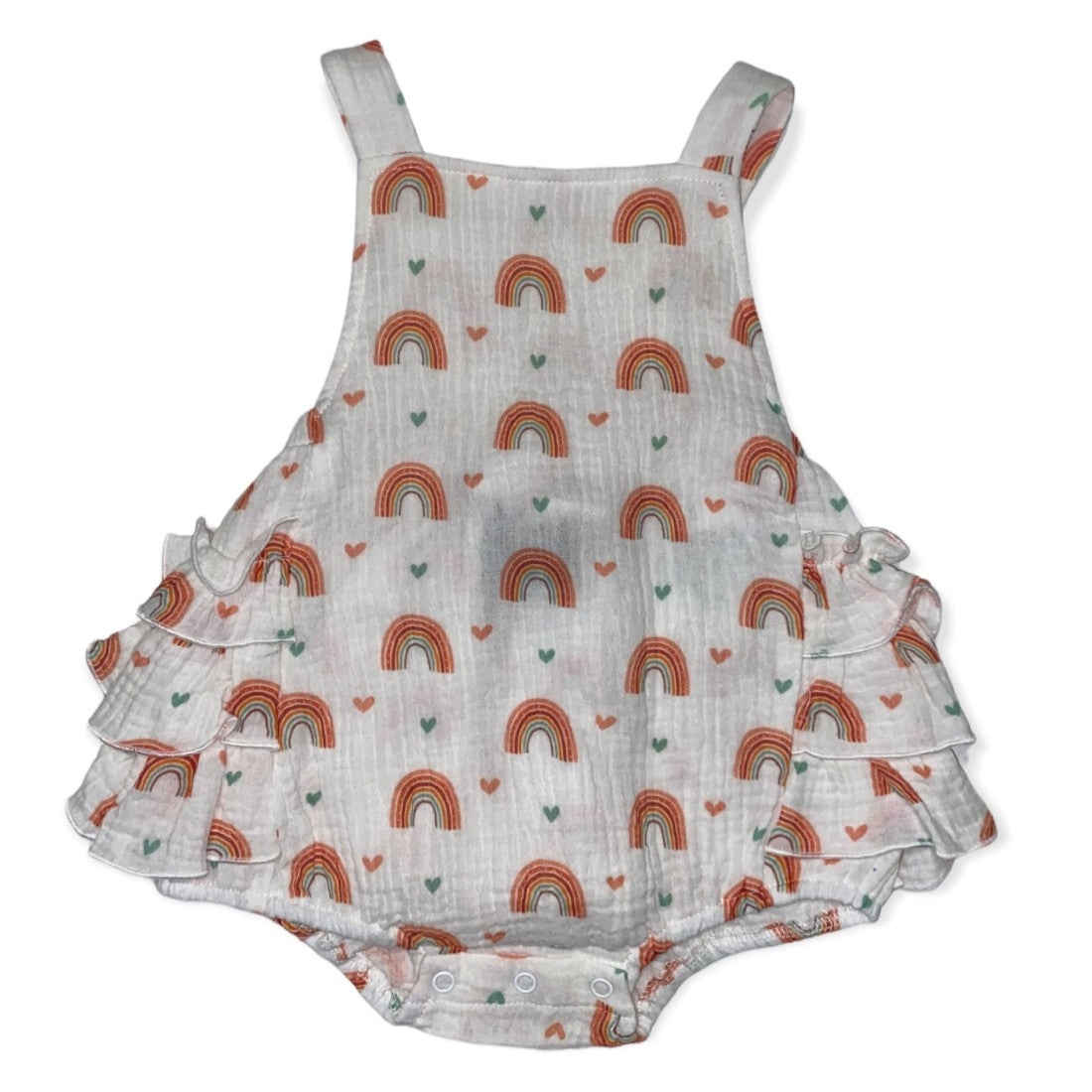 Emma Jean Kids Rainbows Ruffle Bubble