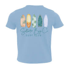 Saltwater Boy Surf Club Graphic Pocket Tee