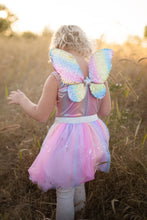Load image into Gallery viewer, GREAT PRETENDERS RAINBOW SEQUINS SKIRT, WINGS &amp; WAND
