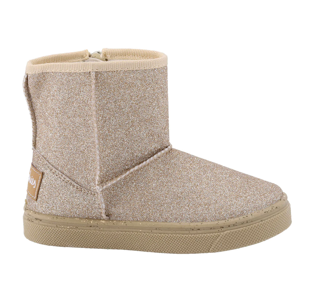 oomphies - Frost Boot - Gold Glitter
