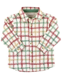 RuggedButts Tinsel Plaid Button Down