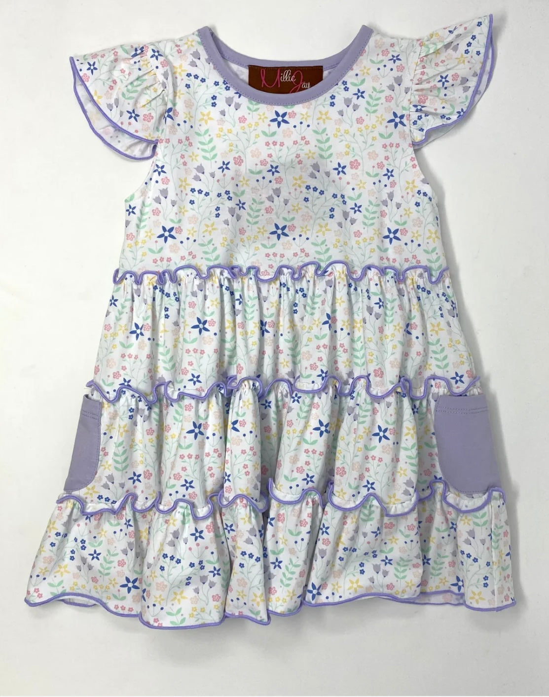 Millie Jay Spring Garden Dress with Pockets