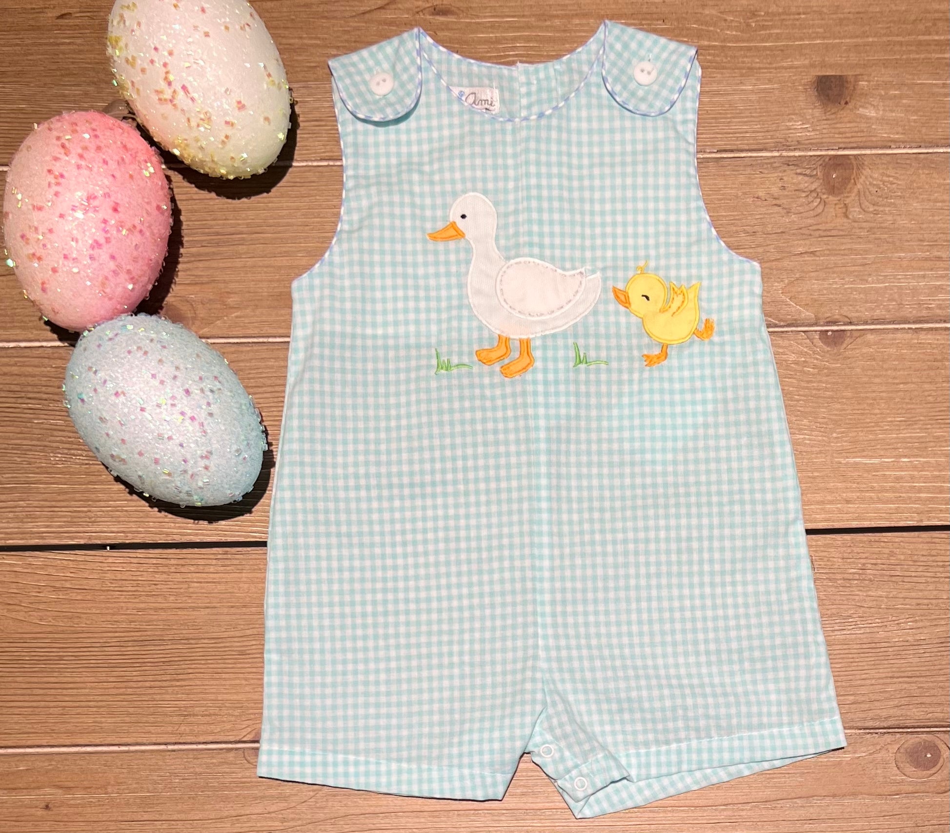 Petit Ami Duck Embroidered Jon Jon