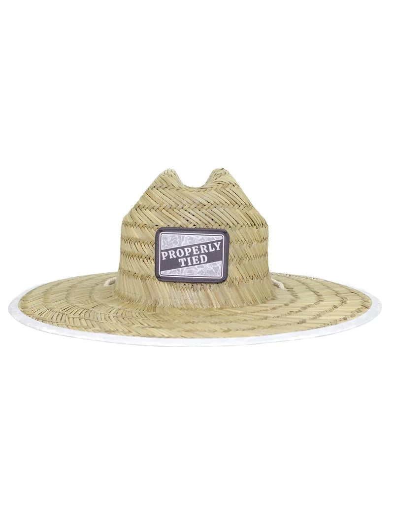 Properly Tied Cabo Straw Hat Polar Camo