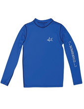 Load image into Gallery viewer, Tybee Rashguard Offshore Blue
