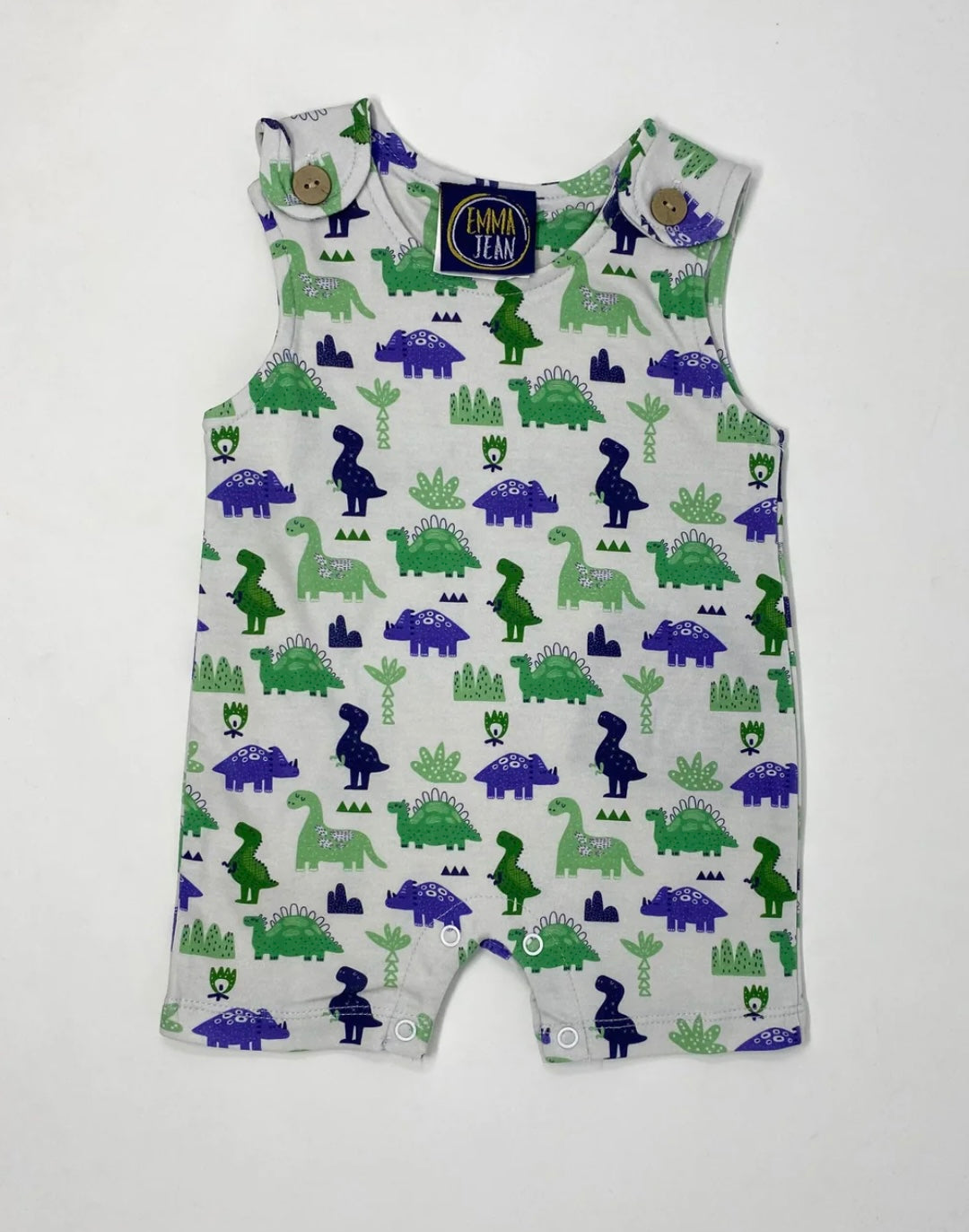 Emma Jean Kids Dinosaur Shortall