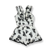 Tru Luv Top V-Ruffle with Elastic Waist