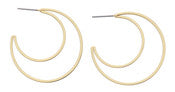 Jane Marie 2 Layer Hoop Earrings