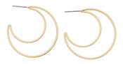 Load image into Gallery viewer, Jane Marie 2 Layer Hoop Earrings

