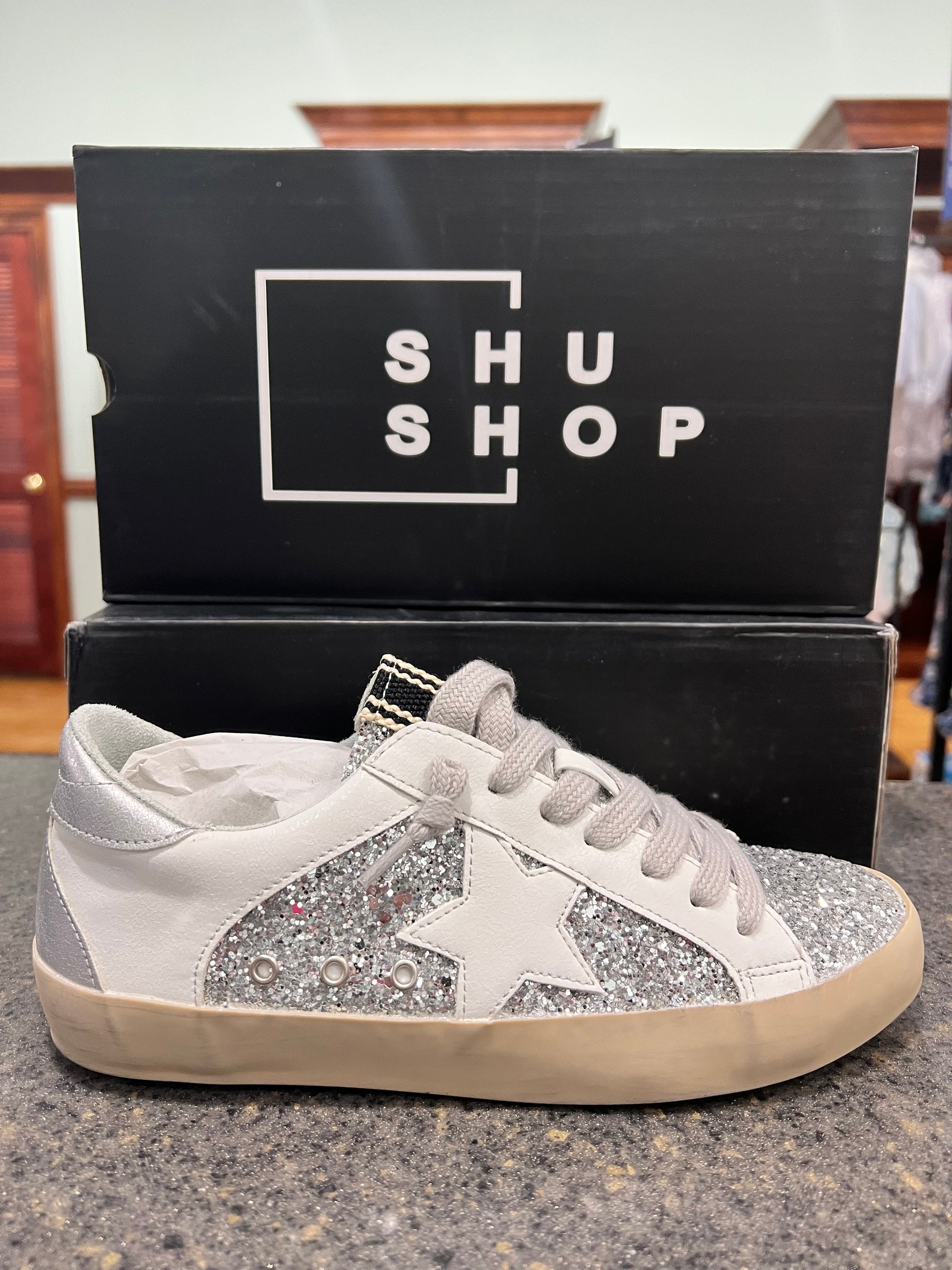 SHU SHOP Kids Silver Sparkle