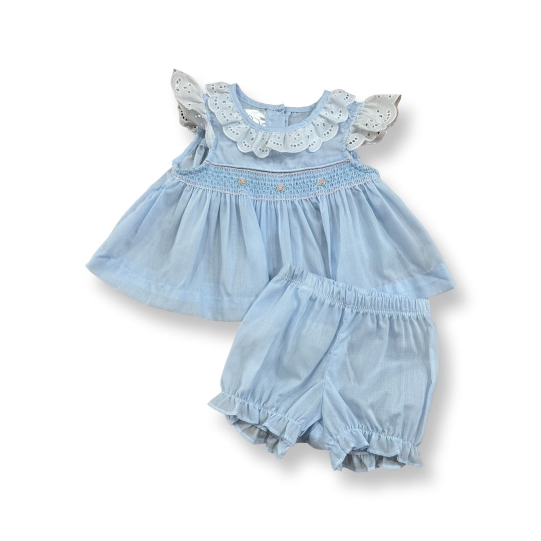 Baby Blessings Scarlett Light Blue Set