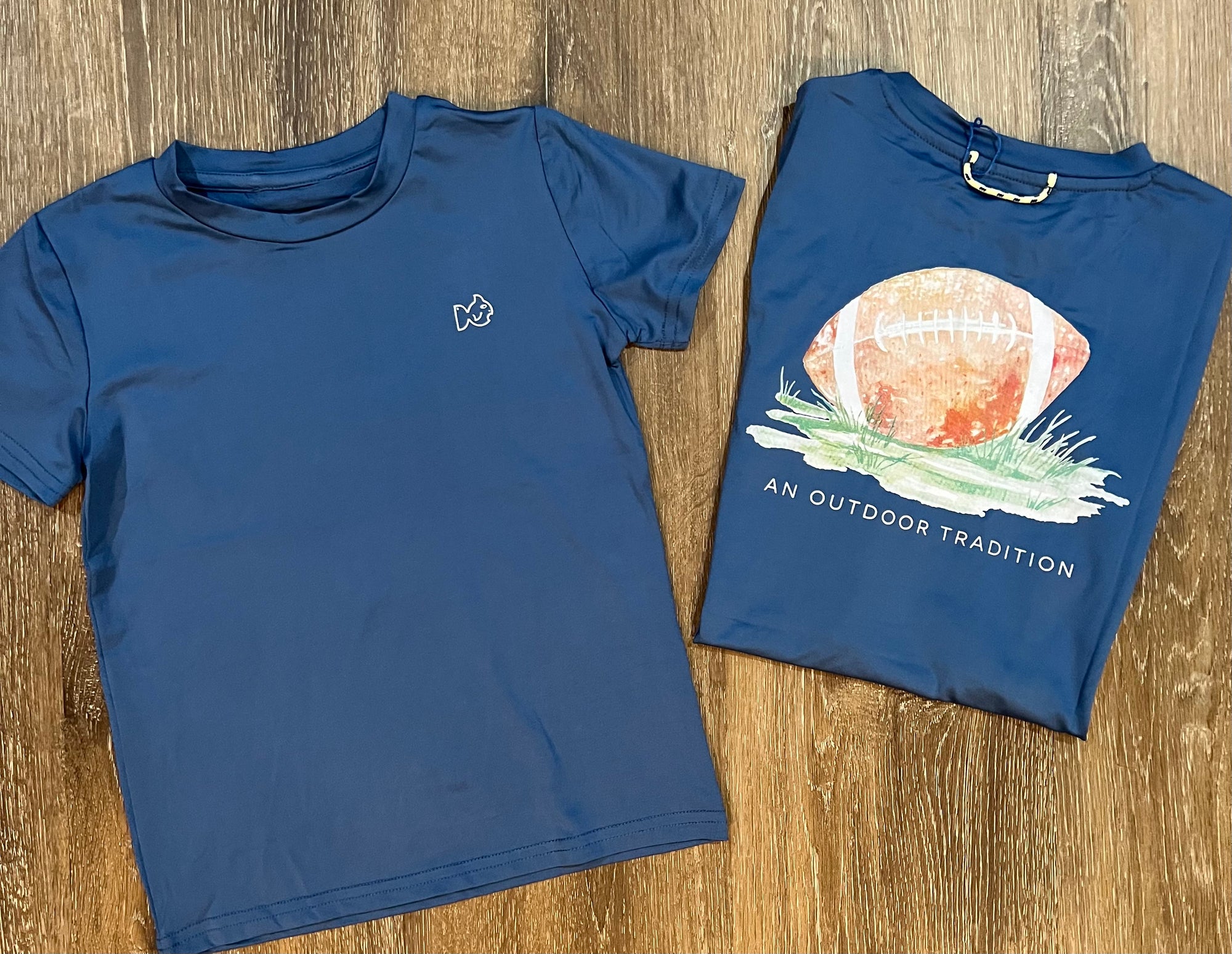 PRODOH - Blue SS Performance Tee - Football