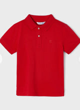 Load image into Gallery viewer, Mayoral Red S/S Polo
