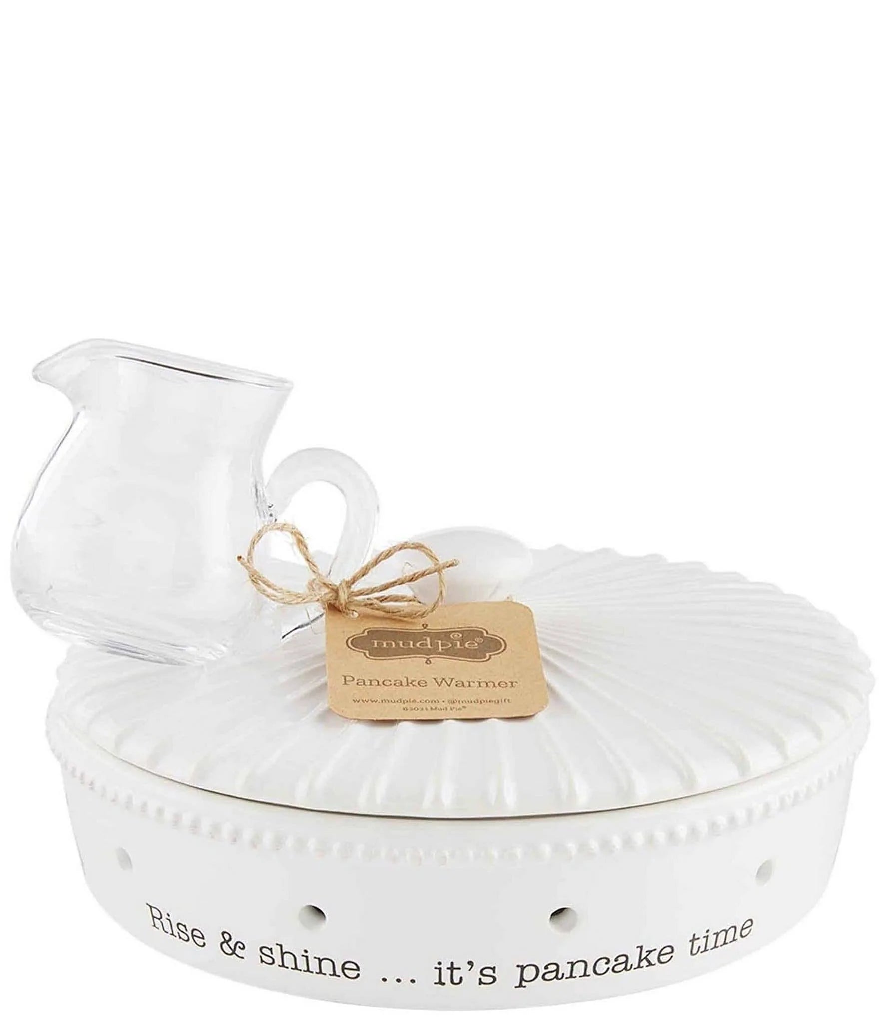 Mud Pie - Pancake Warmer & Syrup Set