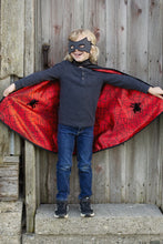 Load image into Gallery viewer, GREAT PRETENDERS SPIDER BAT REVERSIBLE CAPE AND MASK
