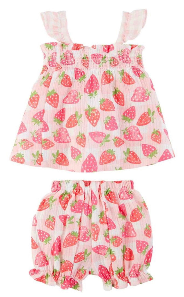 Mudpie strawberry short set