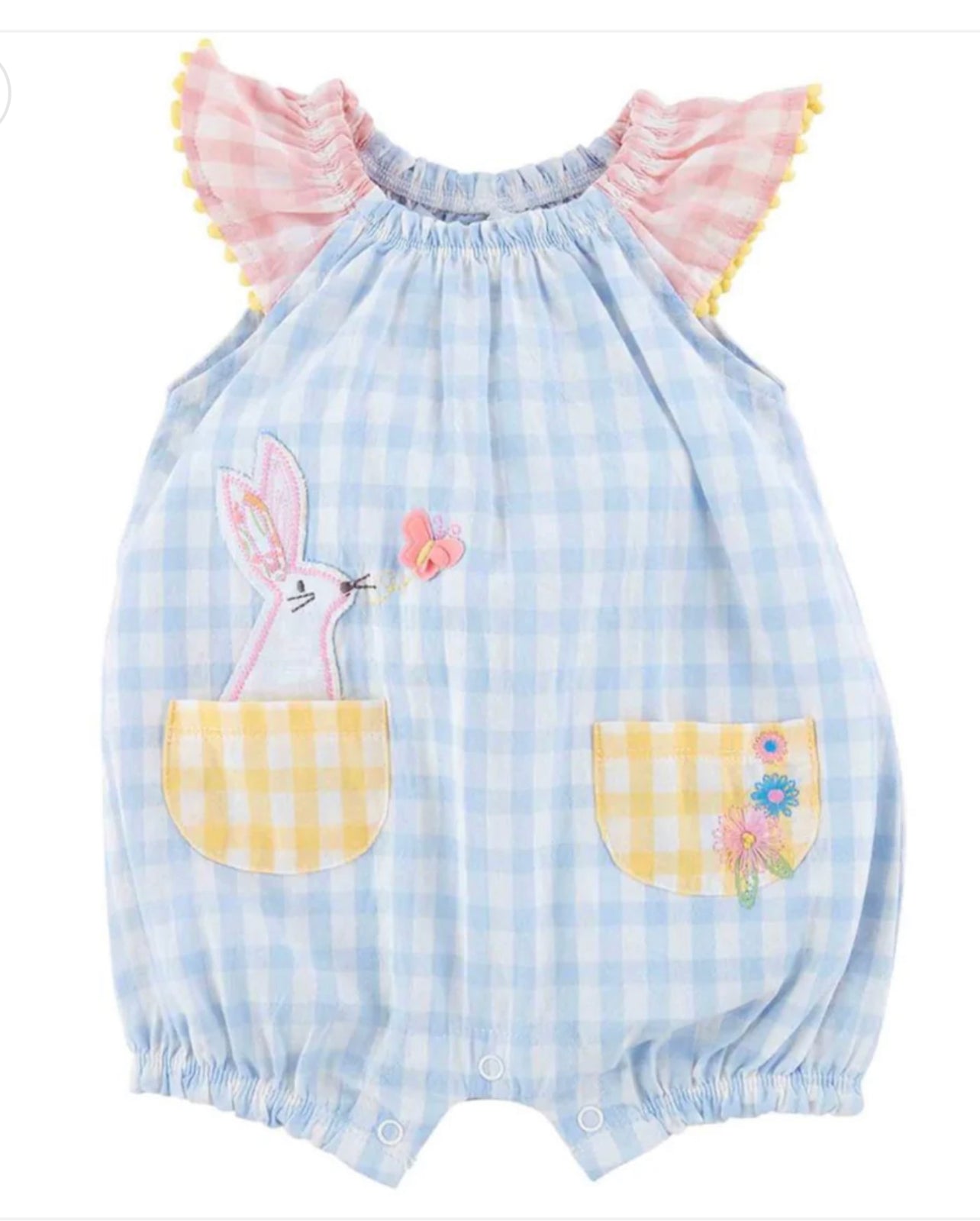 Mudpie bunny romper