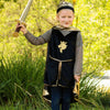Great Pretenders Gold Knight Set With Tunic, Cape, & Crown