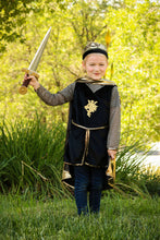 Load image into Gallery viewer, Great Pretenders Gold Knight Set With Tunic, Cape, &amp; Crown
