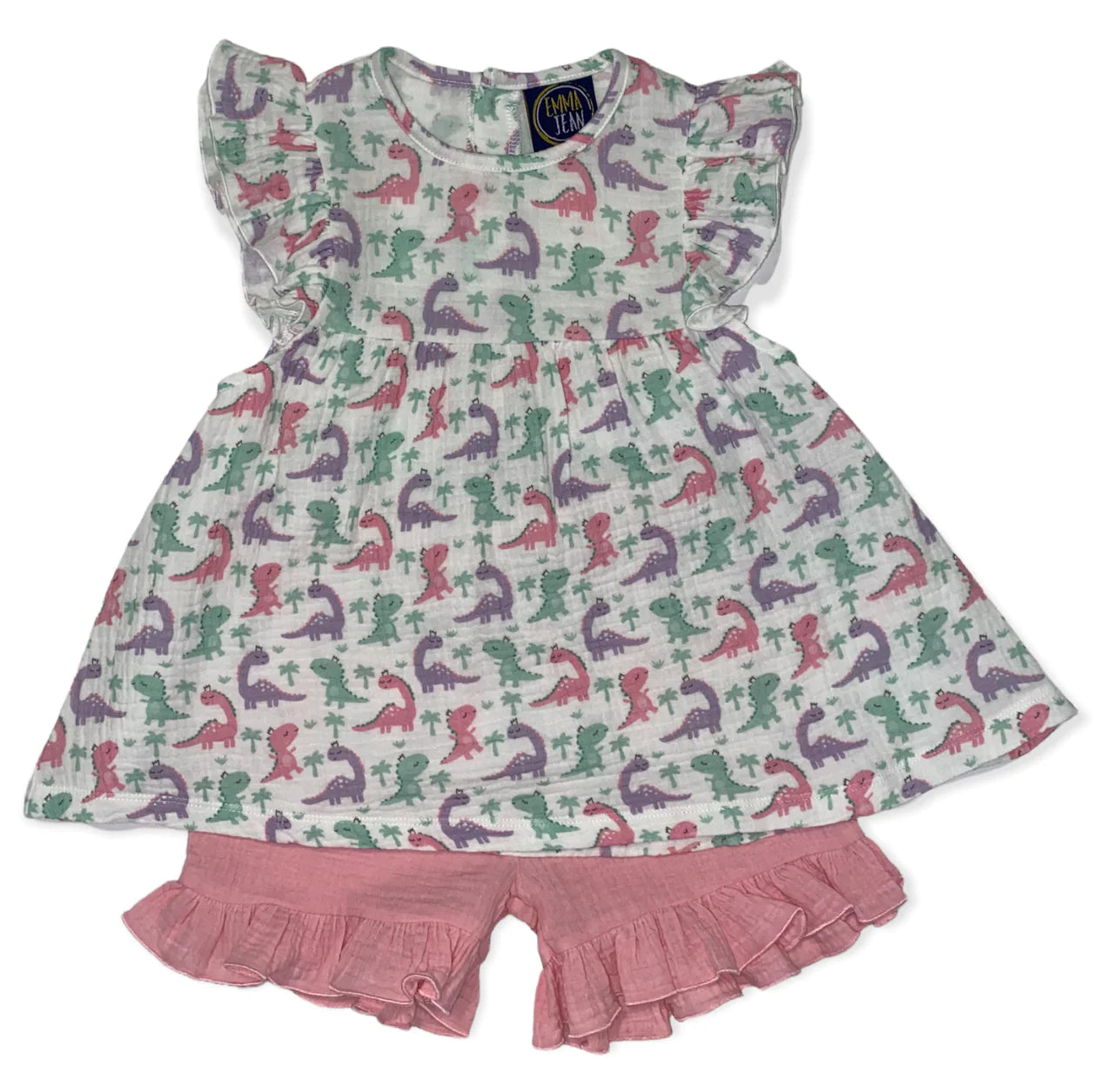 Emma Jean Kids Dinosaur A/S Short Set