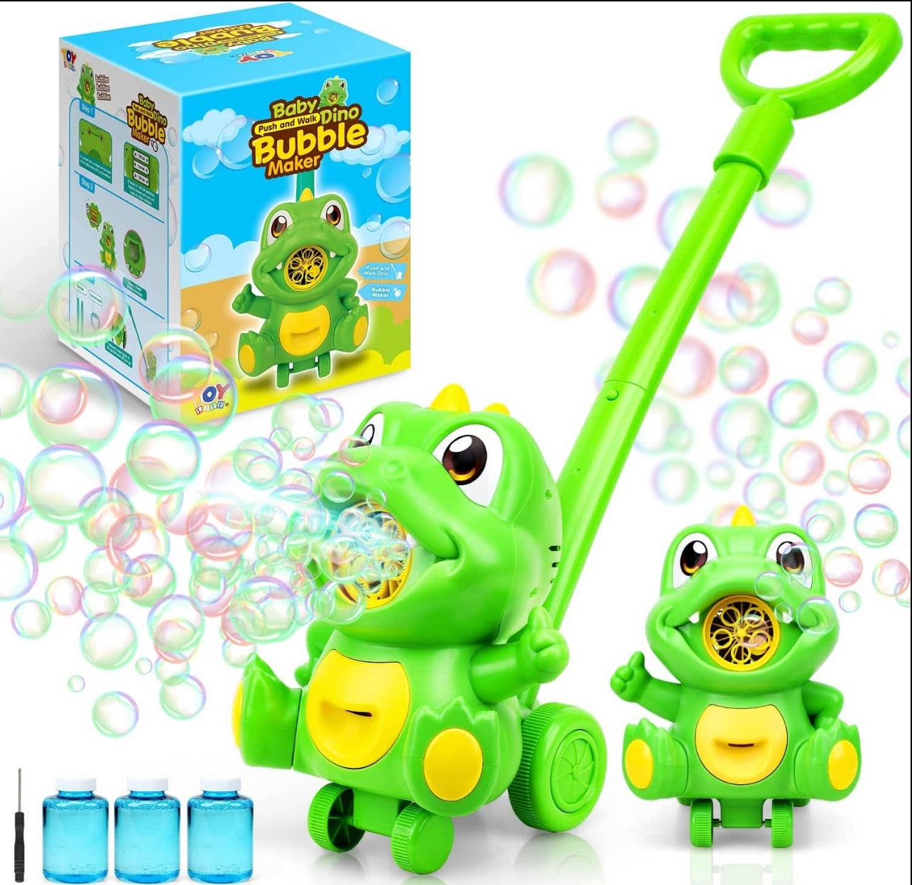 Dinosaur Bubble Lawn Mower – Beaus & Babes Boutique