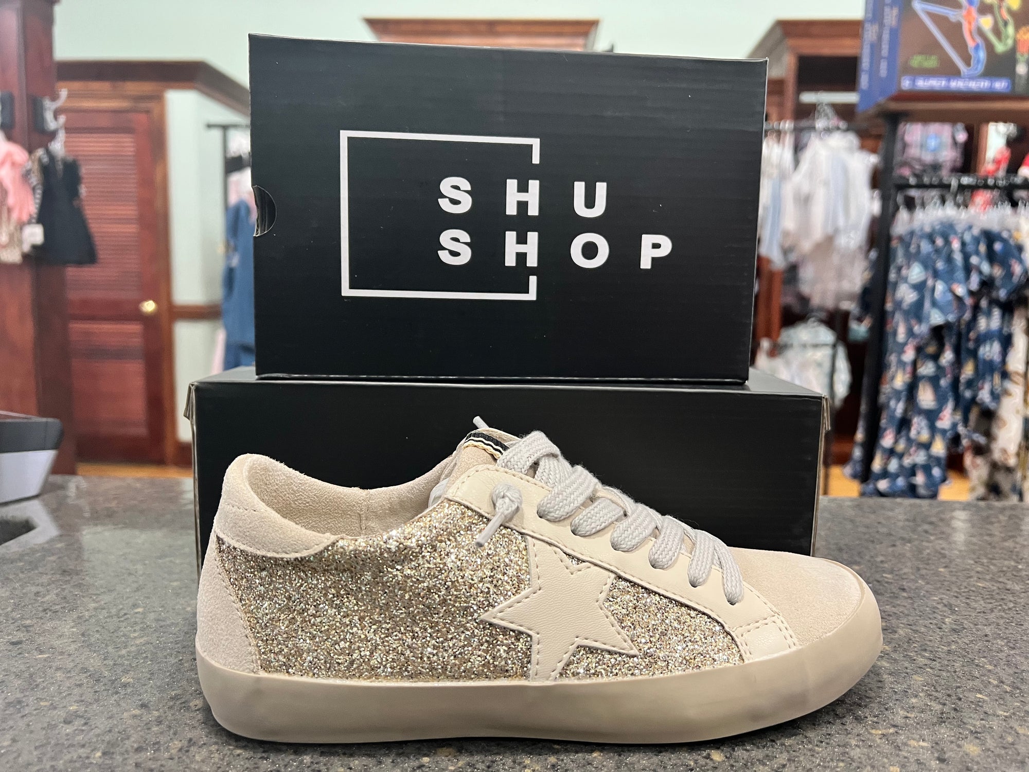 ShuShop Kids Gold Glitter