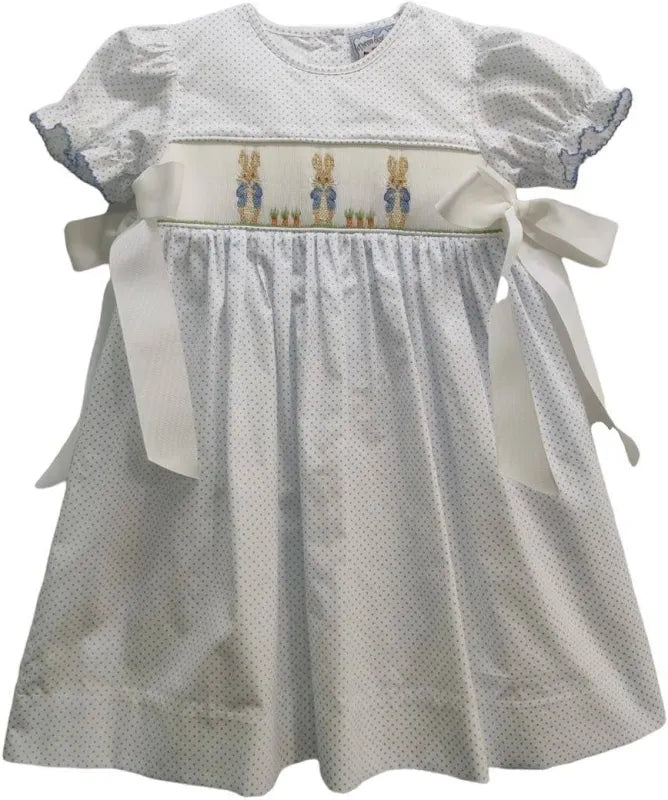 Three Sisters Peter Rabbit Smocked Dress