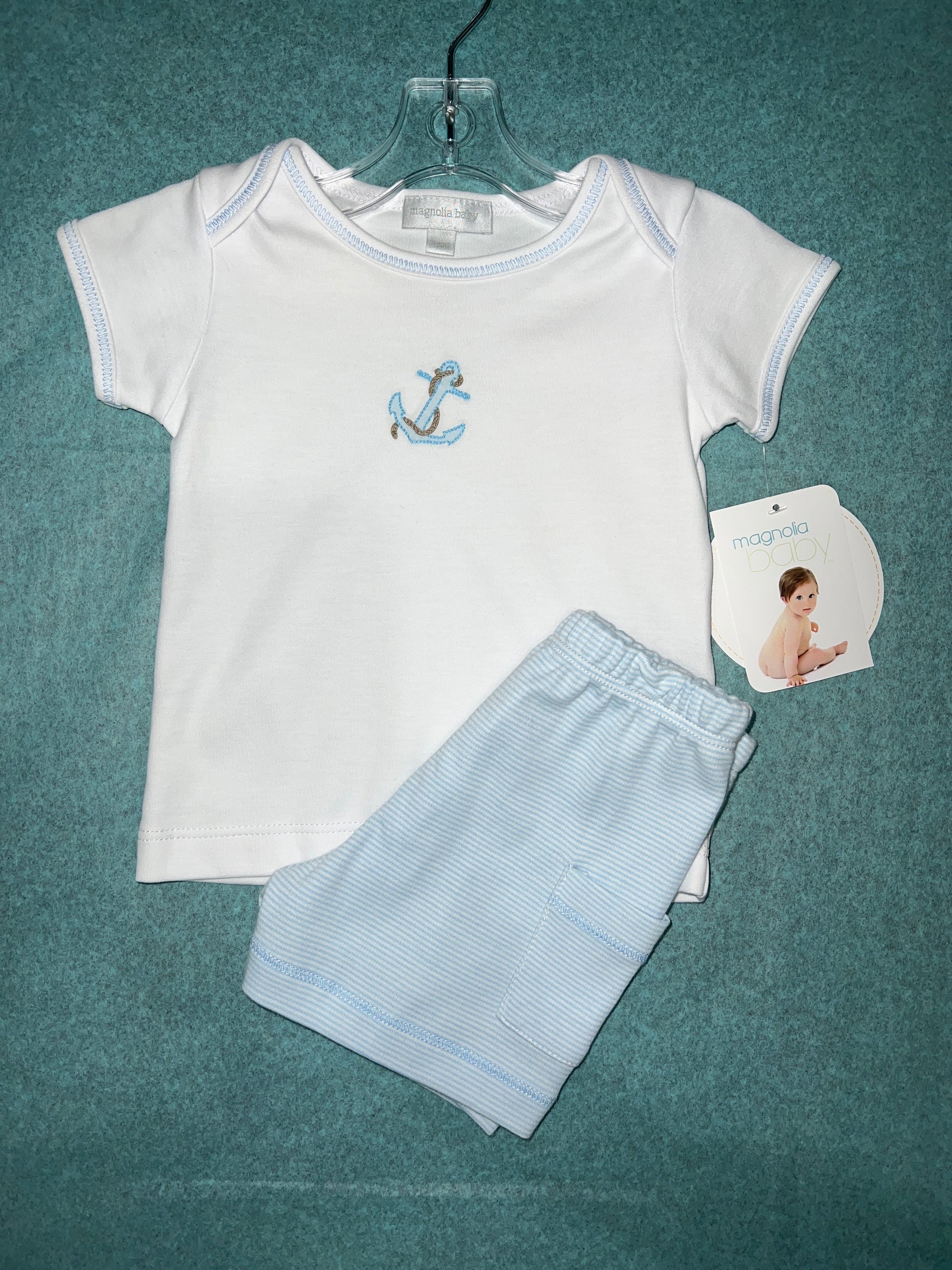 Magnolia Baby - Anchor Short Set